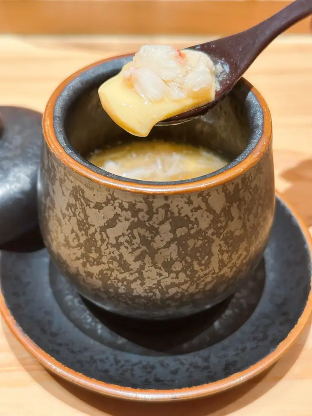 松葉蟹肉茶碗蒸