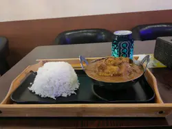 香料咖哩羊配白飯