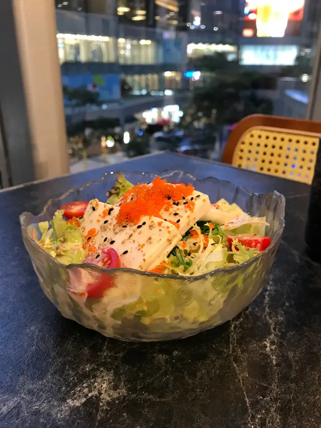 日式麻醬豆腐沙律