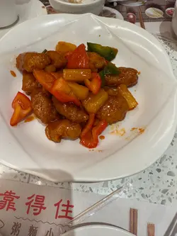 Sour  and  sweet  pork