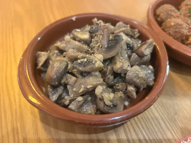 西班牙蒜香橄欖油蘑菇