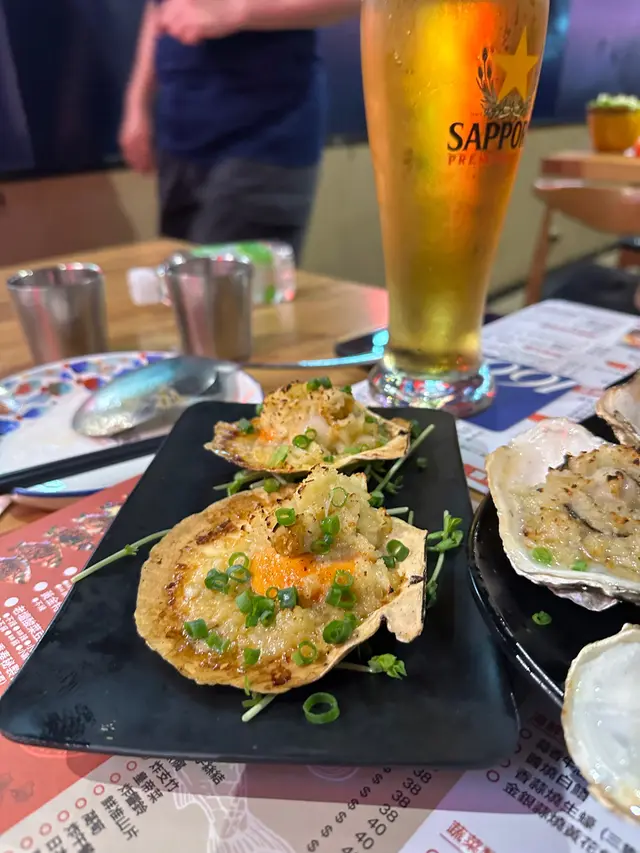 蒜香牛油燒扇貝