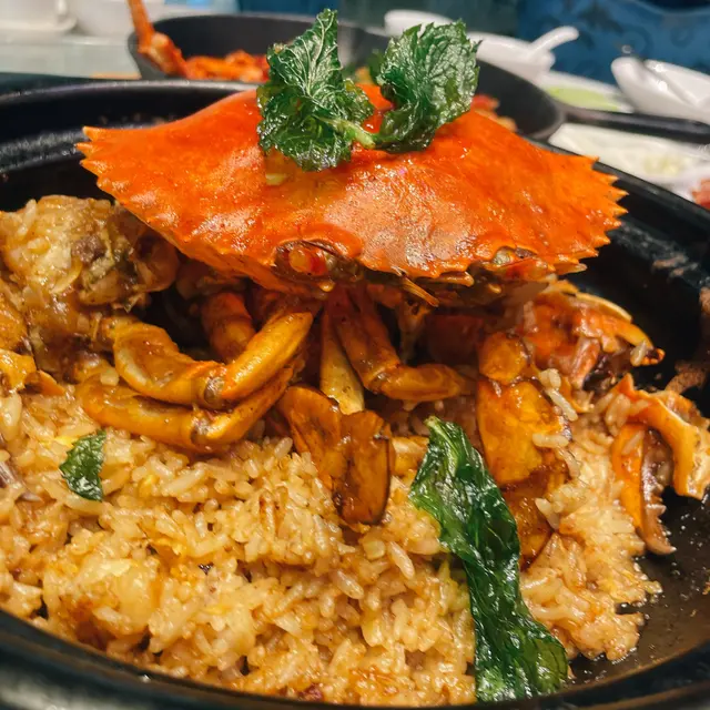 招牌白胡椒蟹焗飯