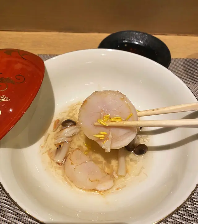 北海道帆立貝配松葉蟹羹