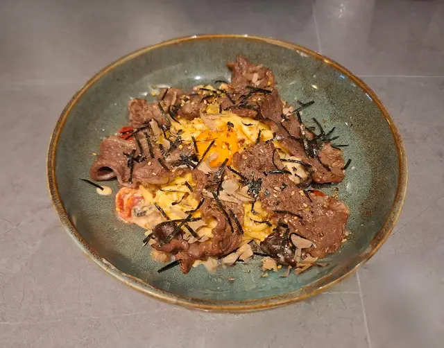 日本蘭王M7和牛海苔手工意大利麵