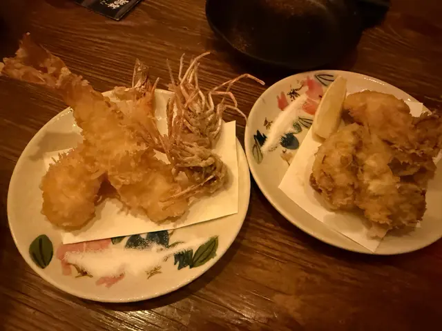 炸蠔天婦羅、炸蝦天婦羅