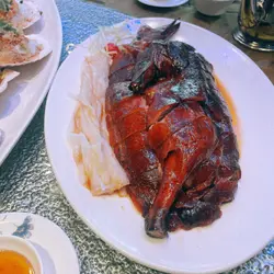 遠年陳皮脆皮燒鵝伴陳村粉