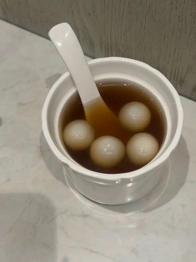 薑茶湯圓