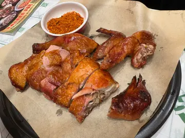 果木脆皮烤鸡（半只）