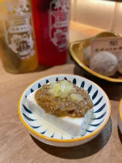 日本和牛橘梨伴豆腐