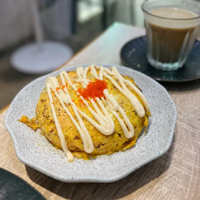 明太籽蟹肉西班牙蛋餅