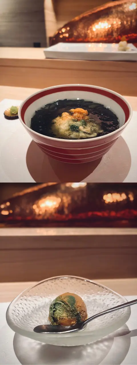 帶子蝦餅茶漬飯