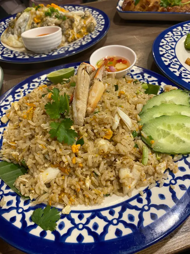 泰式蟹肉炒飯