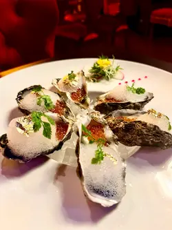 三文魚子泡沫生蠔