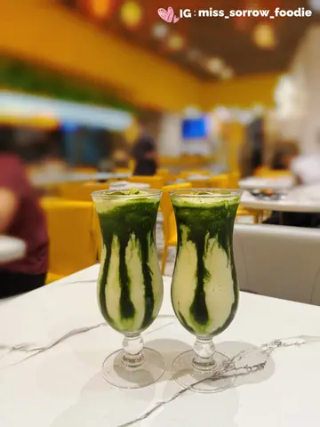 抹茶马格利酒沙冰