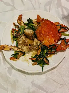 薑蔥炒肉蟹(18両）