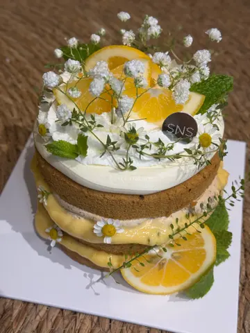 LEMON CURD EARL GREY CHIFFON CAKE