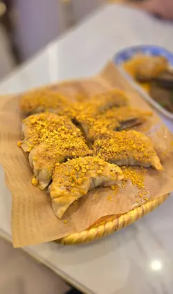 小棠菜鲜肉饺（金沙）
