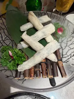手工竹笙蝦卷