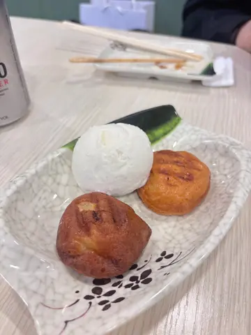 脆香麻糬伴雪糕