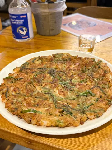 海鮮煎餅  芝士燉雞