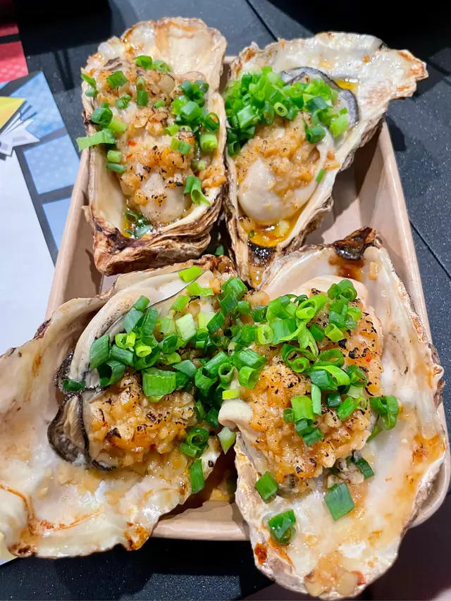 蒜蓉燒珍寶生蠔