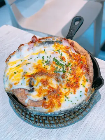 烤焗薯荷兰松饼