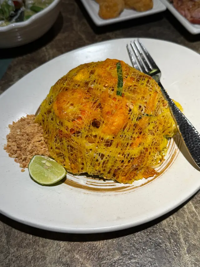 泰式蝦炒金邊粉