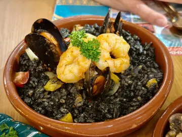 墨汁西班牙炒饭