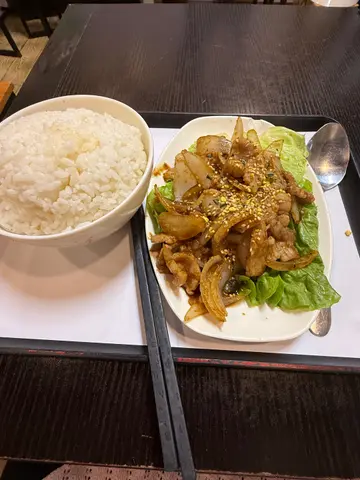 生姜牛肉饭