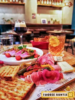 意式凍肉及芝士拼盤