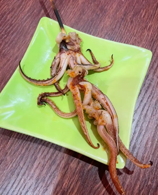 魷魚鬚串