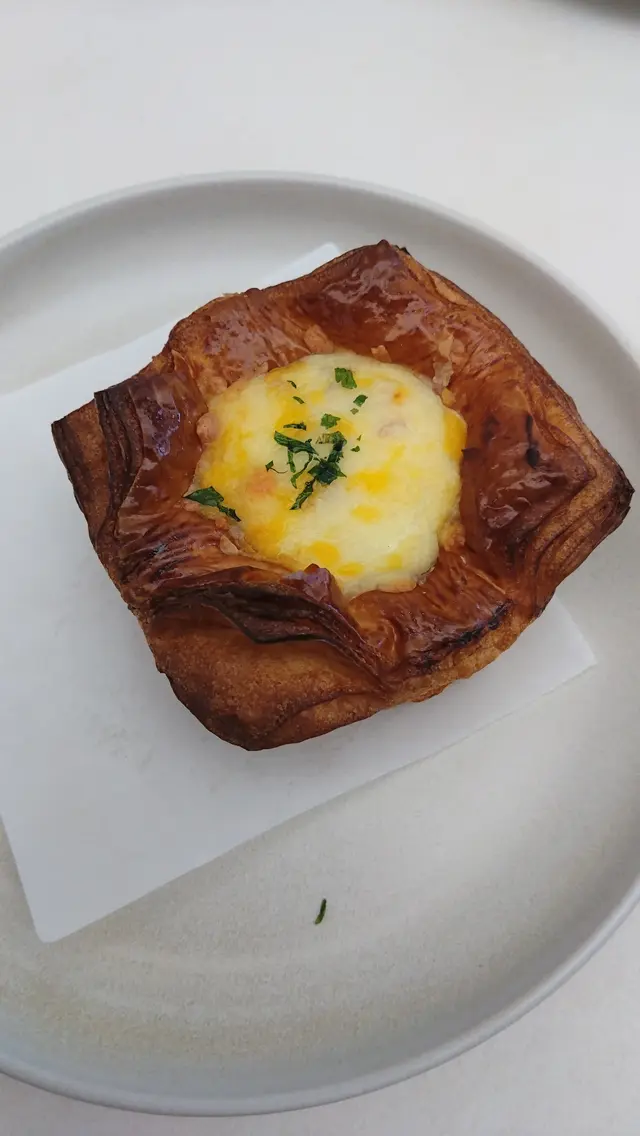 芝士煙肉麻糬撻