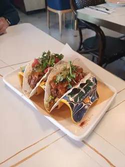 香辣羊肉玉米饼