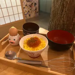 夢王三文魚子漬飯（配備DIY 雲朵夢王飯)