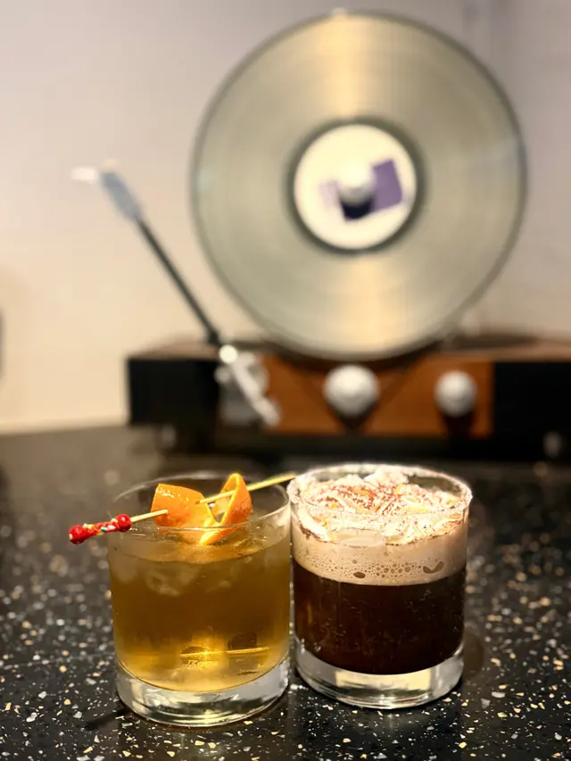 Old Fashioned  +  Irish  Coffee