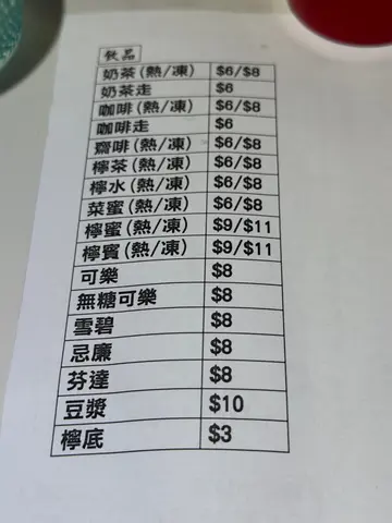 跟餐加飲品都好經濟實惠