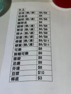 跟餐加飲品都好經濟實惠