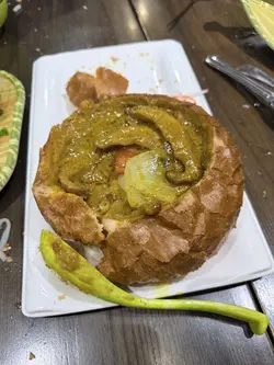 咖哩豬頸肉黃金包