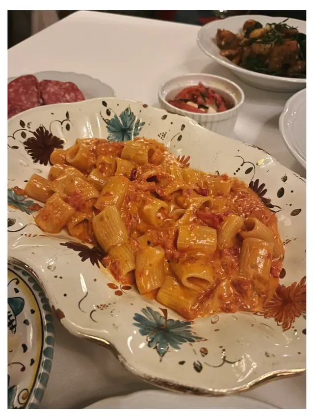 Spicy Rigatoni Vodka