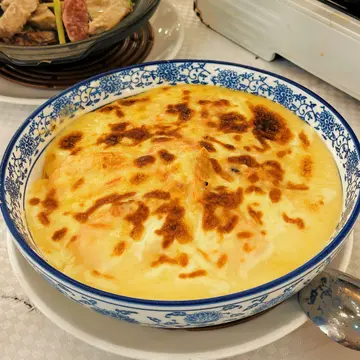 芝士焗生虾伊面