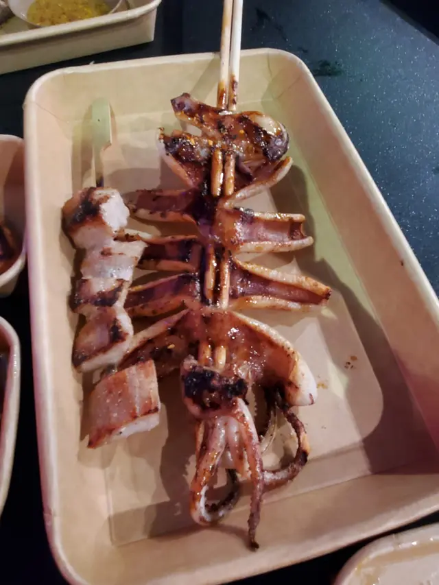 汁燒原隻魷魚板