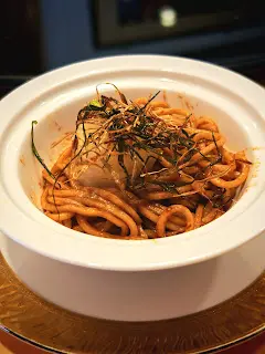 鮮元貝蔥油拌麵