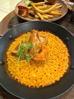 Abalone & Tiger Prawn Paella 