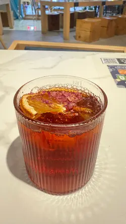 凍接骨木玫瑰花茶