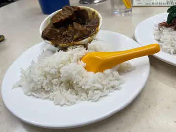 始創咖哩羊飯（ 咖哩汁另加8蚊  ）