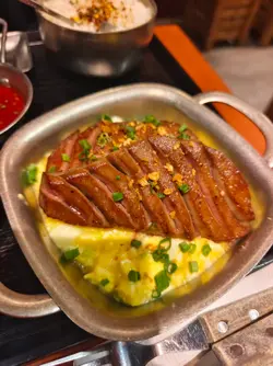 厚切牛舌芯配米饭