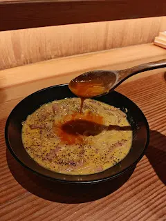 雞湯卡邦尼烏冬