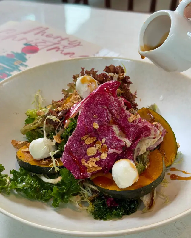 楓糖烤南瓜沙律