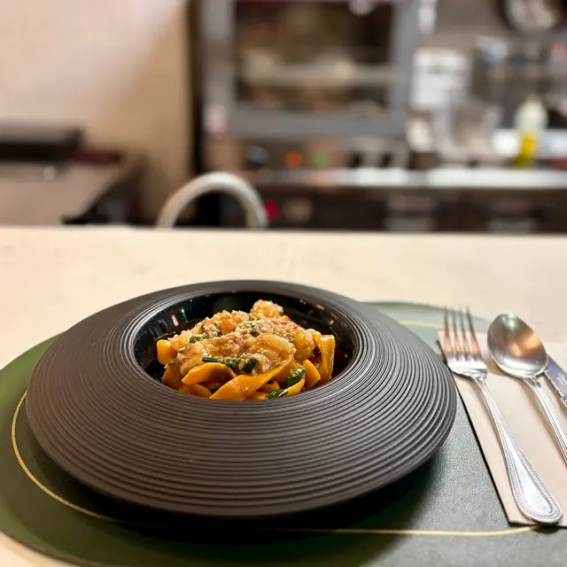 Argentinian Red Prawn (3 ways) Pasta 阿根廷红蝦蝦醬蝦乾手工意粉